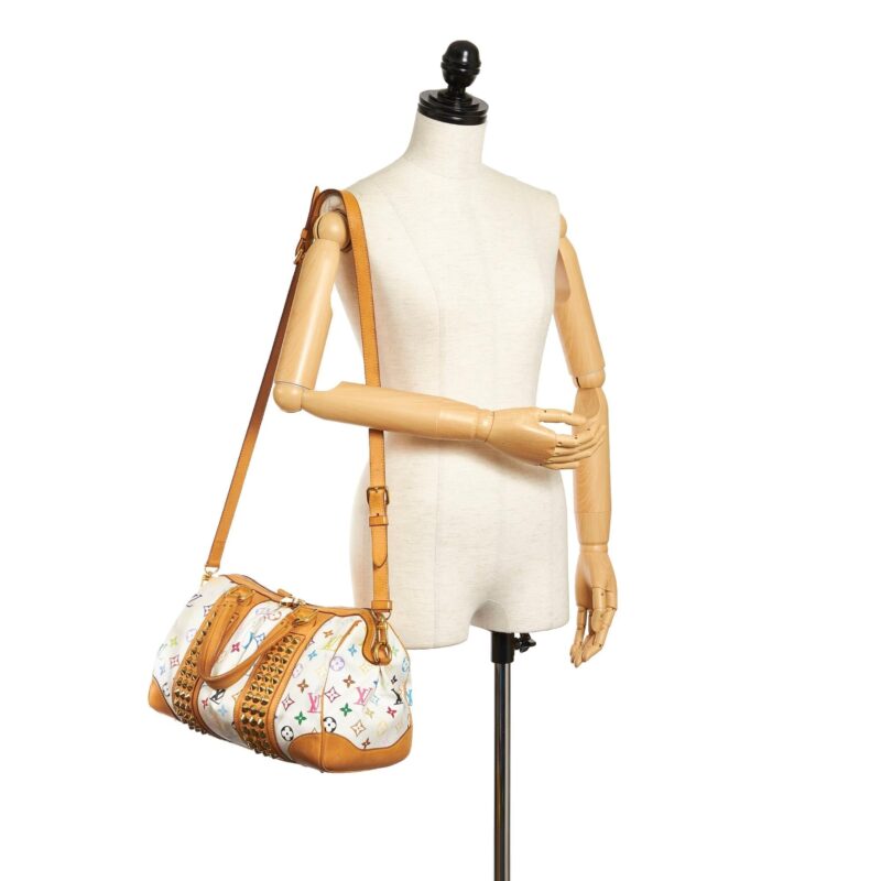 Louis Vuitton Monogram Multicolore Courtney MM (SHG-33216) AWE - Image 4