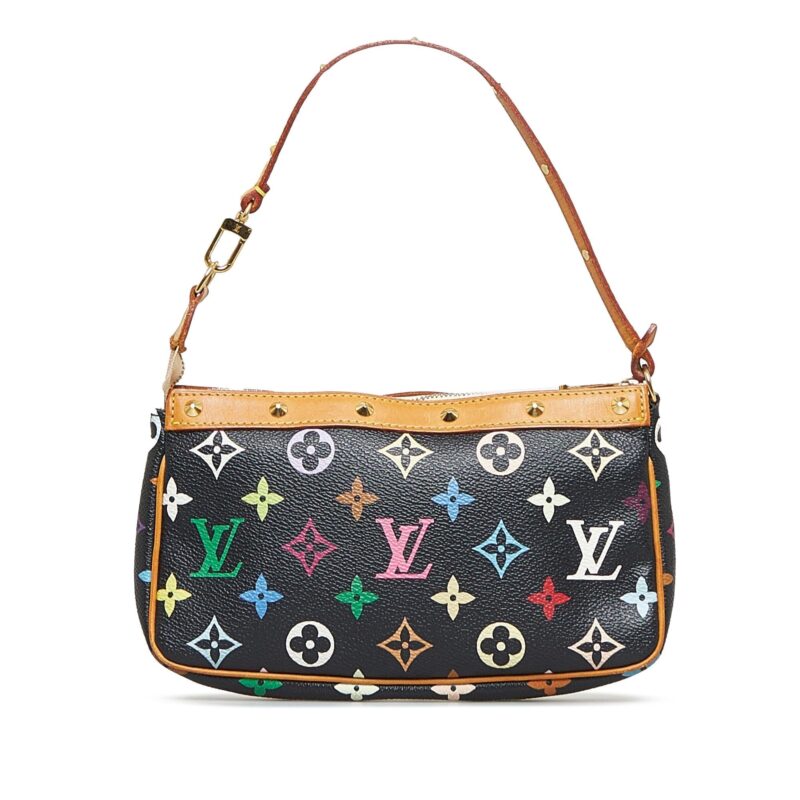 Louis Vuitton Monogram Multicolore Pochette Accessoires (SHG-pRvbdV) AWE - Image 2