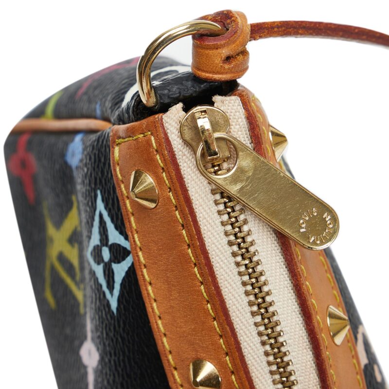 Louis Vuitton Monogram Multicolore Pochette Accessoires (SHG-pRvbdV) AWE - Image 8