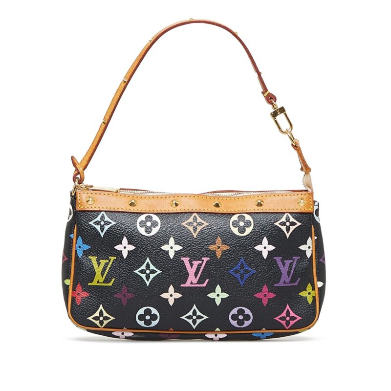 Louis Vuitton Monogram Multicolore Pochette Accessoires (SHG-pRvbdV) AWE - Image 11