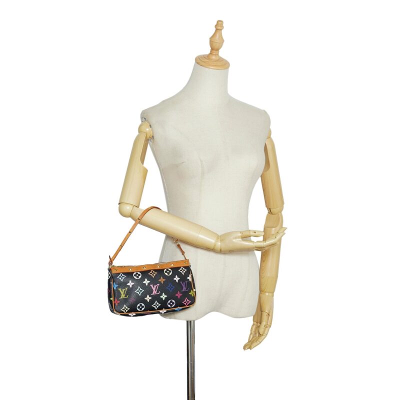 Louis Vuitton Monogram Multicolore Pochette Accessoires (SHG-pRvbdV) AWE - Image 4