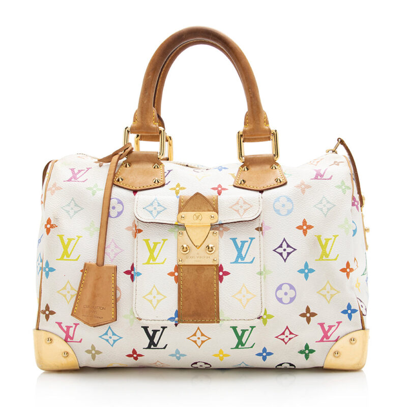 Louis Vuitton Monogram Multicolore Speedy 30 Satchel - FINAL SALE (SHF-17866) AWE - Image 19