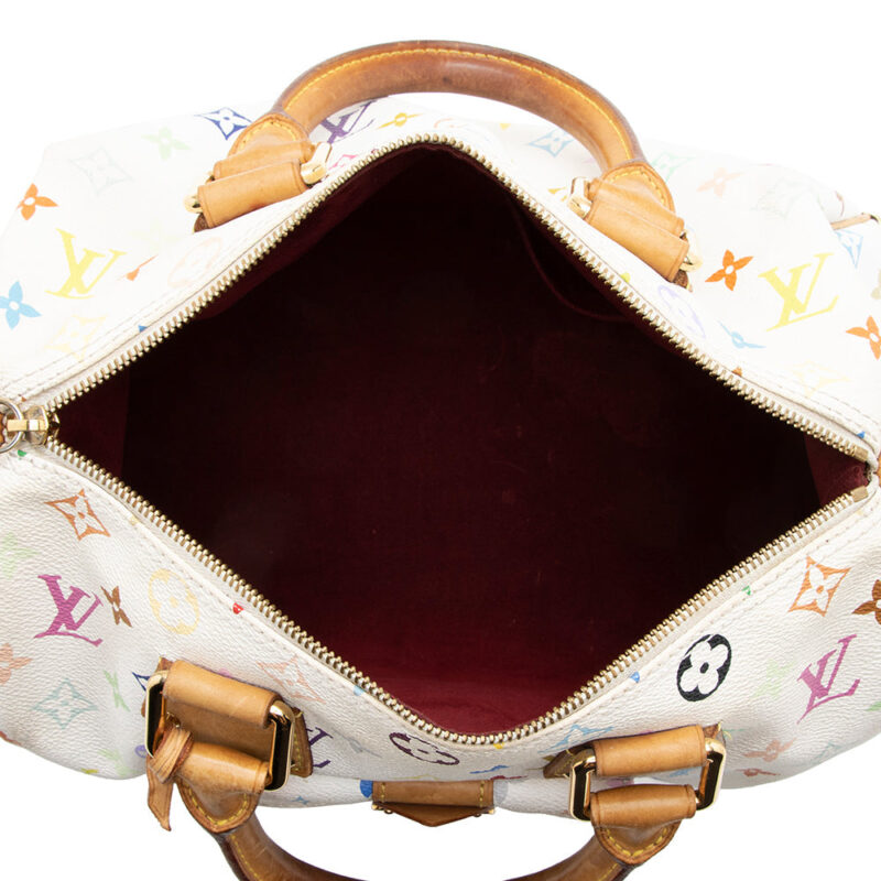 Louis Vuitton Monogram Multicolore Speedy 30 Satchel - FINAL SALE (SHF-17866) AWE - Image 6