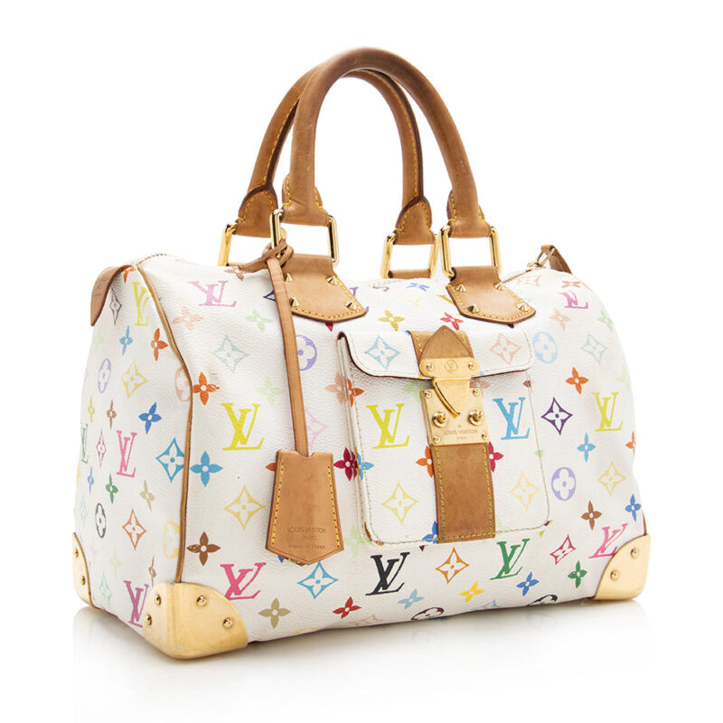 Louis Vuitton Monogram Multicolore Speedy 30 Satchel - FINAL SALE (SHF-17866) AWE