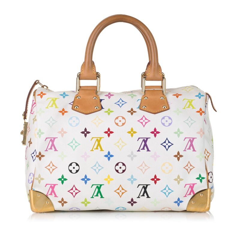 Louis Vuitton Monogram Multicolore Speedy 30 (SHG-36315) AWE - Image 2