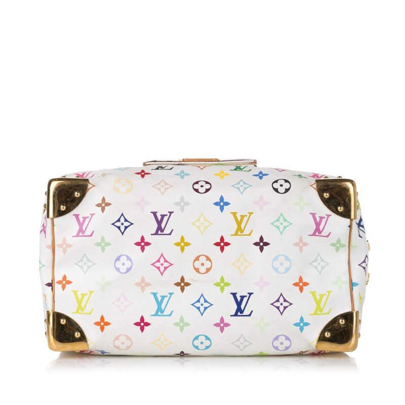 Louis Vuitton Monogram Multicolore Speedy 30 (SHG-36315) AWE - Image 3