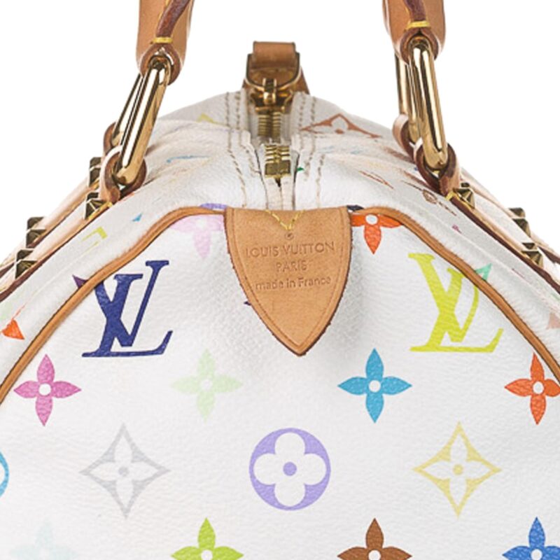 Louis Vuitton Monogram Multicolore Speedy 30 (SHG-36315) AWE - Image 7