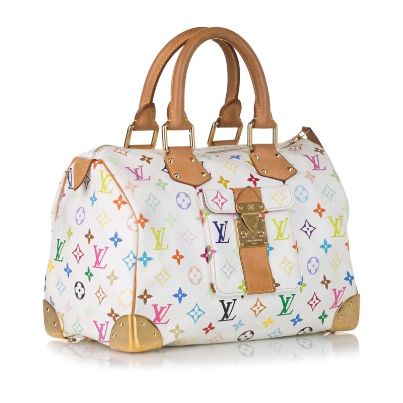 Louis Vuitton Monogram Multicolore Speedy 30 (SHG-36315) AWE