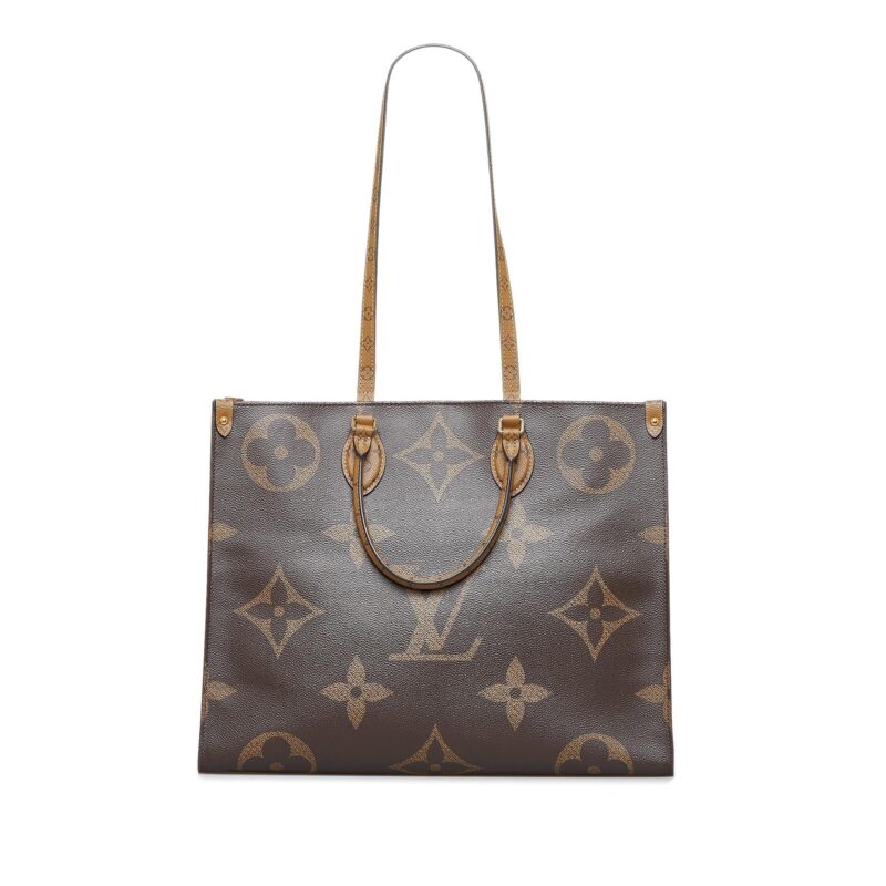 Louis Vuitton Monogram Reverse Giant Onthego GM (SHG-1N6HHY) AWE - Image 9