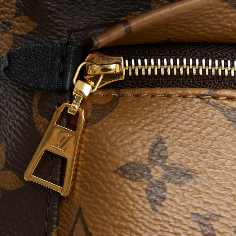 Louis Vuitton Monogram Reverse Palm Springs PM (SHG-85ghJA) AWE - Image 8