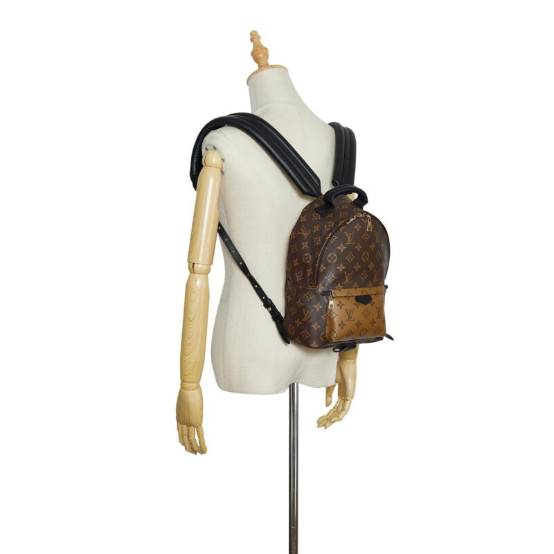 Louis Vuitton Monogram Reverse Palm Springs PM (SHG-85ghJA) AWE - Image 4