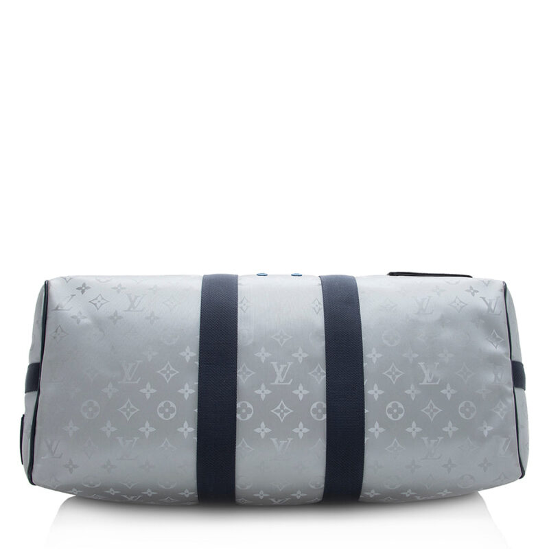 Louis Vuitton Monogram Satellite Bandouliere Keepall 50 Duffel Bag (SHF-20808) AWE - Image 3