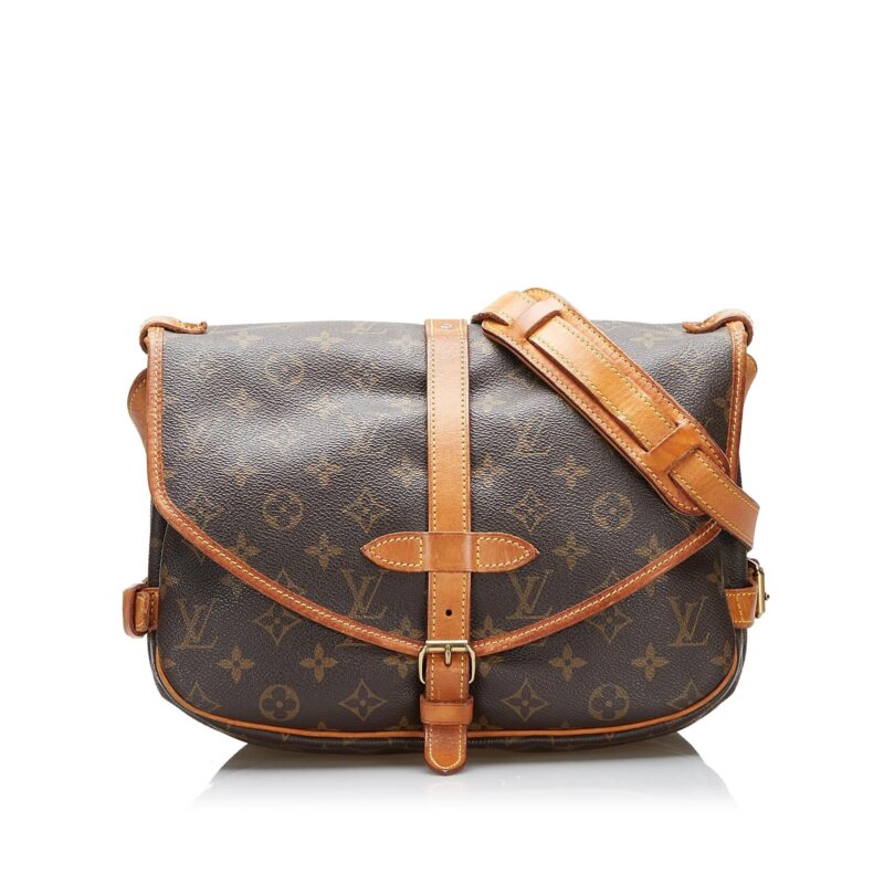 Louis Vuitton Monogram Saumur 30 (SHG-aTnHDs) AWE - Image 10