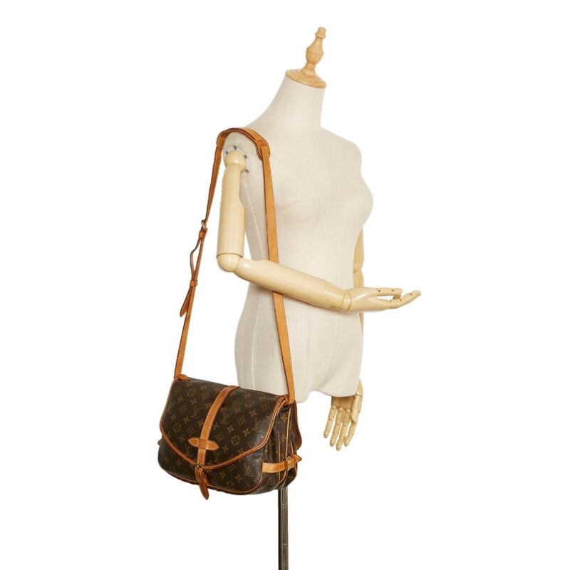 Louis Vuitton Monogram Saumur 30 (SHG-aTnHDs) AWE - Image 4