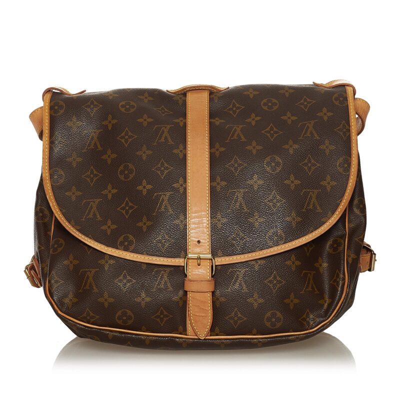 Louis Vuitton Monogram Saumur 35 (SHG-34374) AWE - Image 2