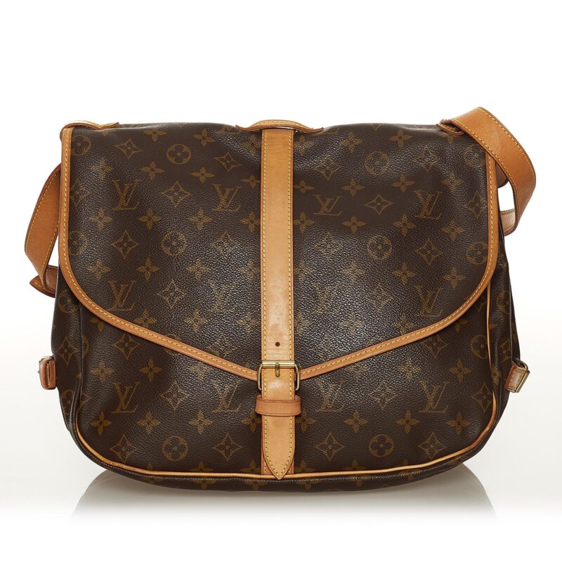 Louis Vuitton Monogram Saumur 35 (SHG-34374) AWE - Image 9