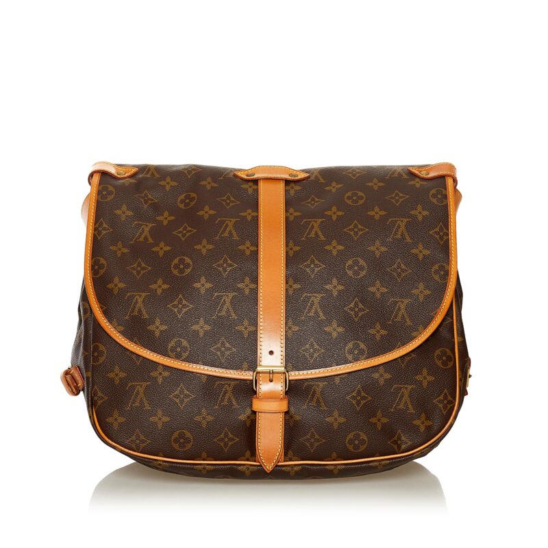 Louis Vuitton Monogram Saumur 35 (SHG-34453) AWE - Image 2