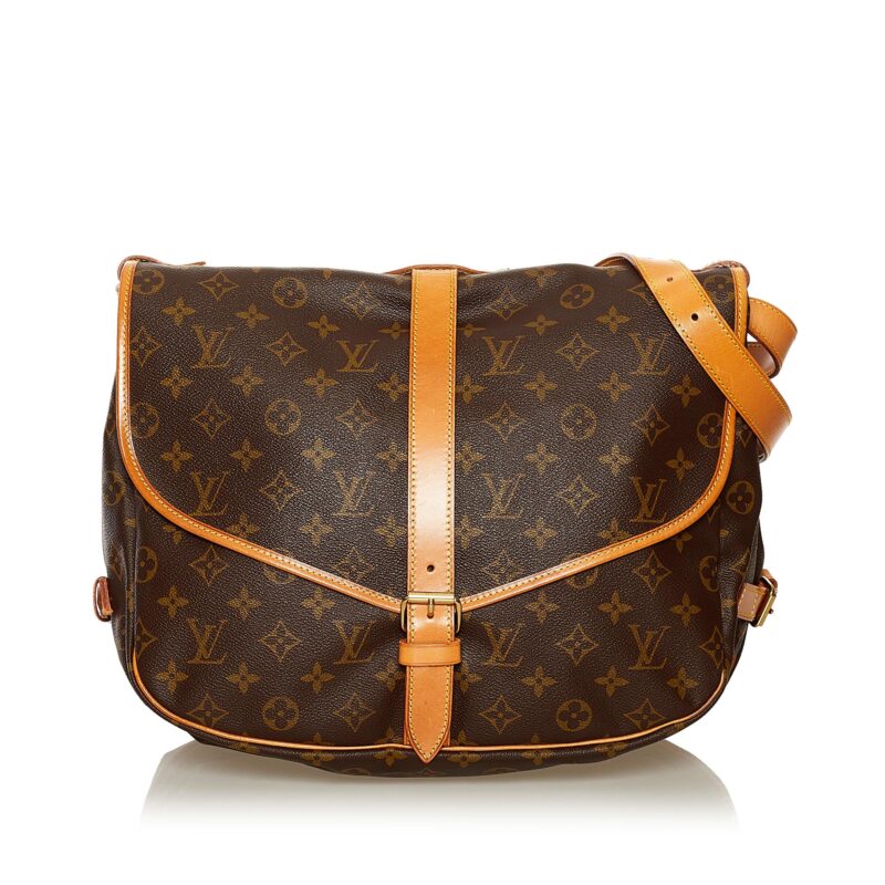 Louis Vuitton Monogram Saumur 35 (SHG-34453) AWE - Image 9