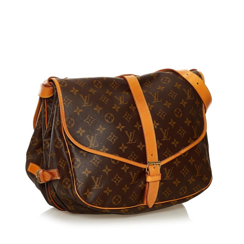 Louis Vuitton Monogram Saumur 35 (SHG-34453) AWE