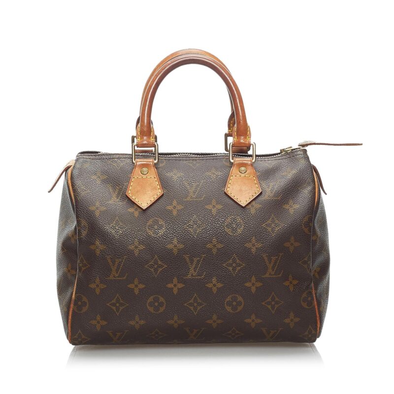 Louis Vuitton Monogram Speedy 25 (SHG-34174) AWE - Image 10