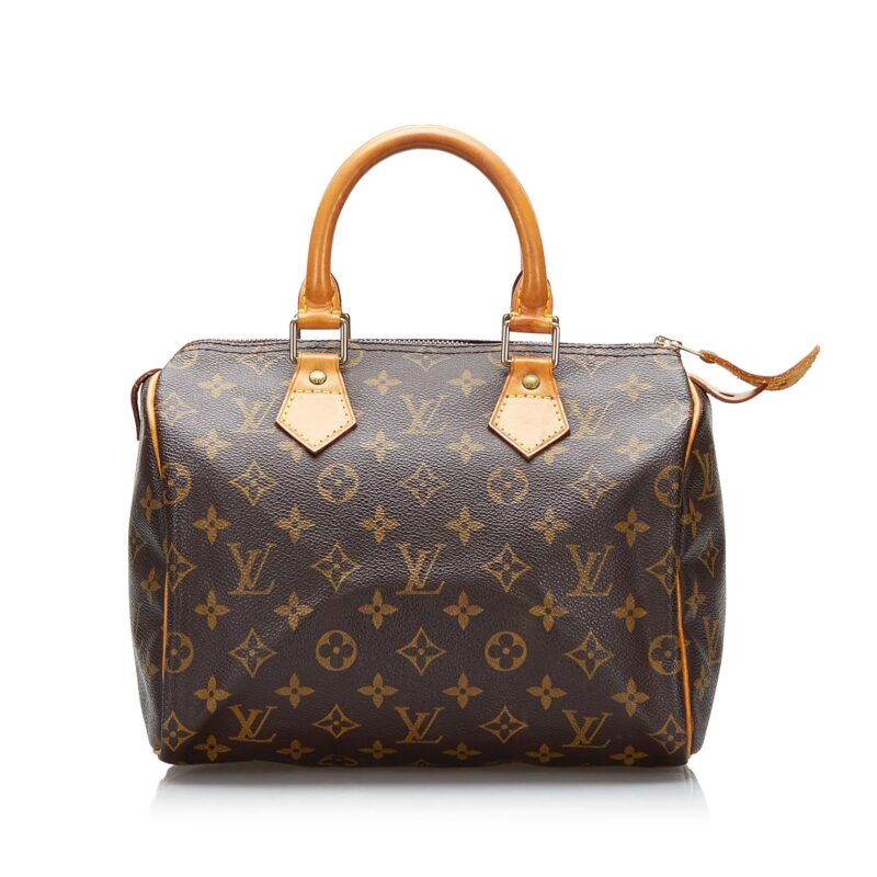 Louis Vuitton Monogram Speedy 25 (SHG-37919) AWE - Image 9