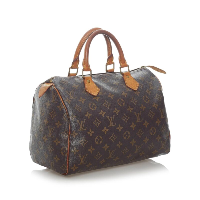 Louis Vuitton Monogram Speedy 30 (SHG-31632) AWE