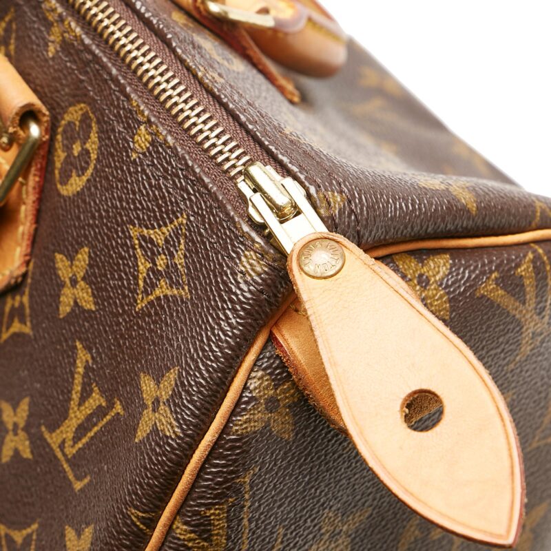 Louis Vuitton Monogram Speedy 30 (SHG-34582) AWE - Image 8