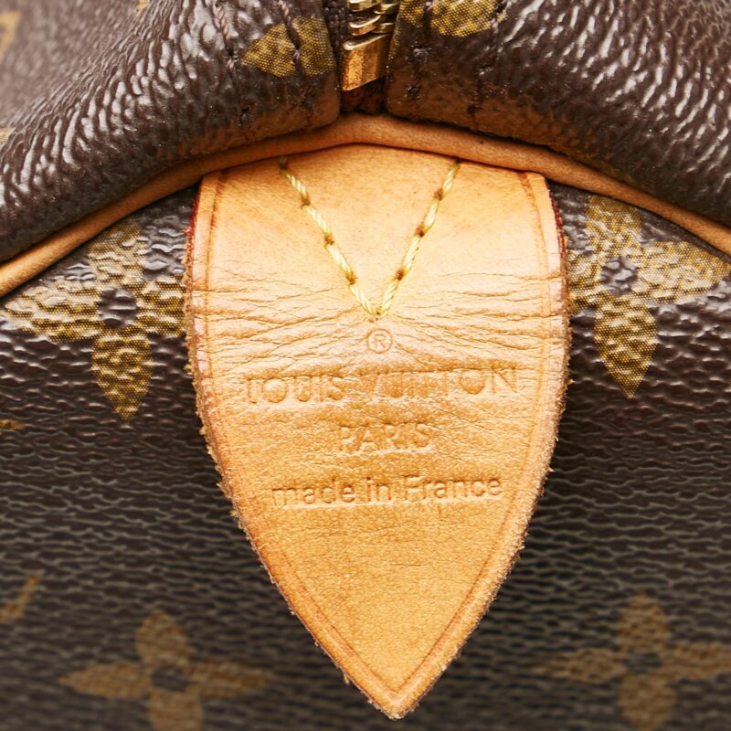 Louis Vuitton Monogram Speedy 30 (SHG-34582) AWE - Image 6