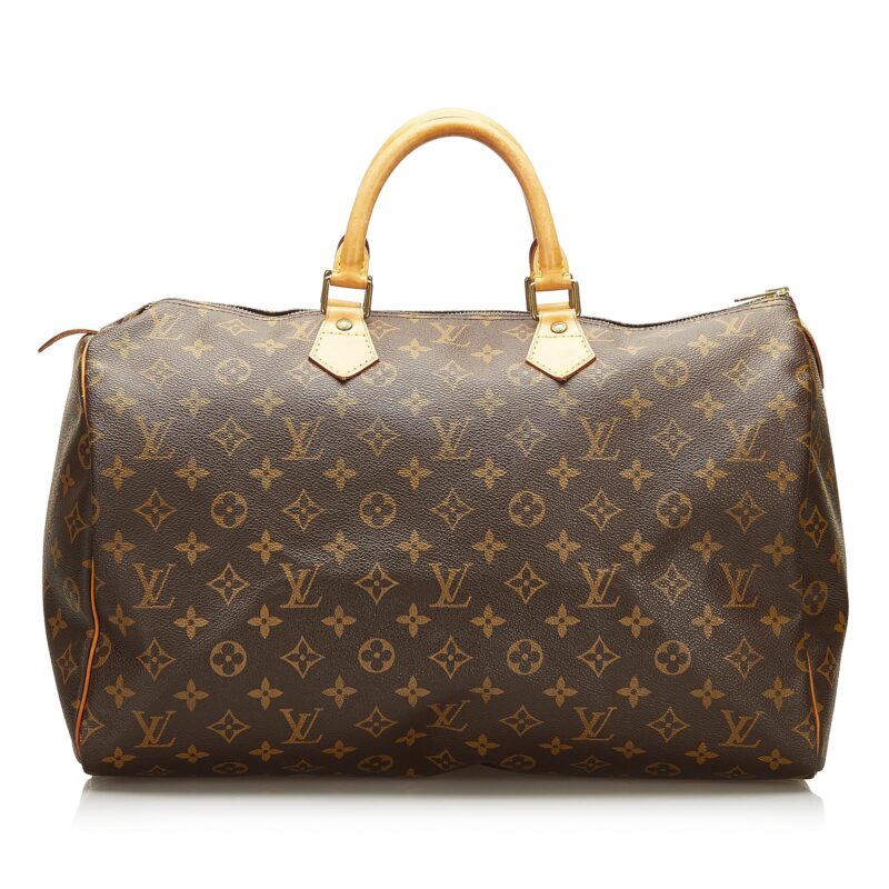 Louis Vuitton Monogram Speedy 40 (SHG-36888) AWE - Image 9