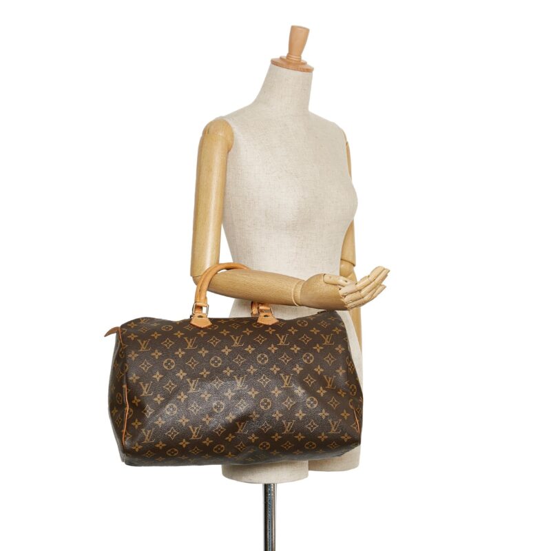 Louis Vuitton Monogram Speedy 40 (SHG-36888) AWE - Image 4