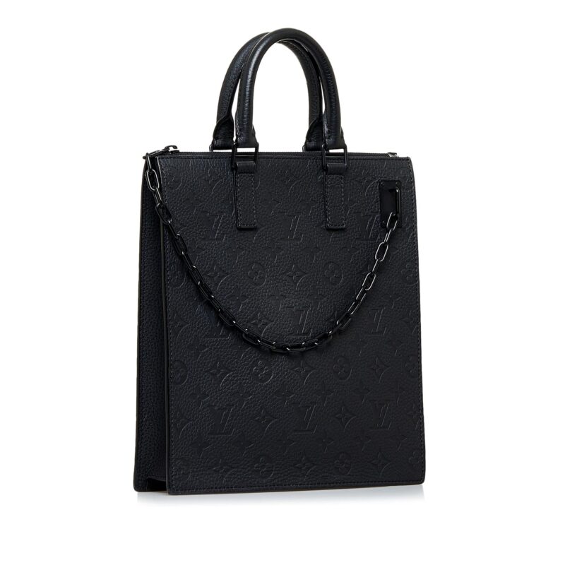 Louis Vuitton Monogram Taurillon Sac Plat (SHG-V5Sv6X) AWE