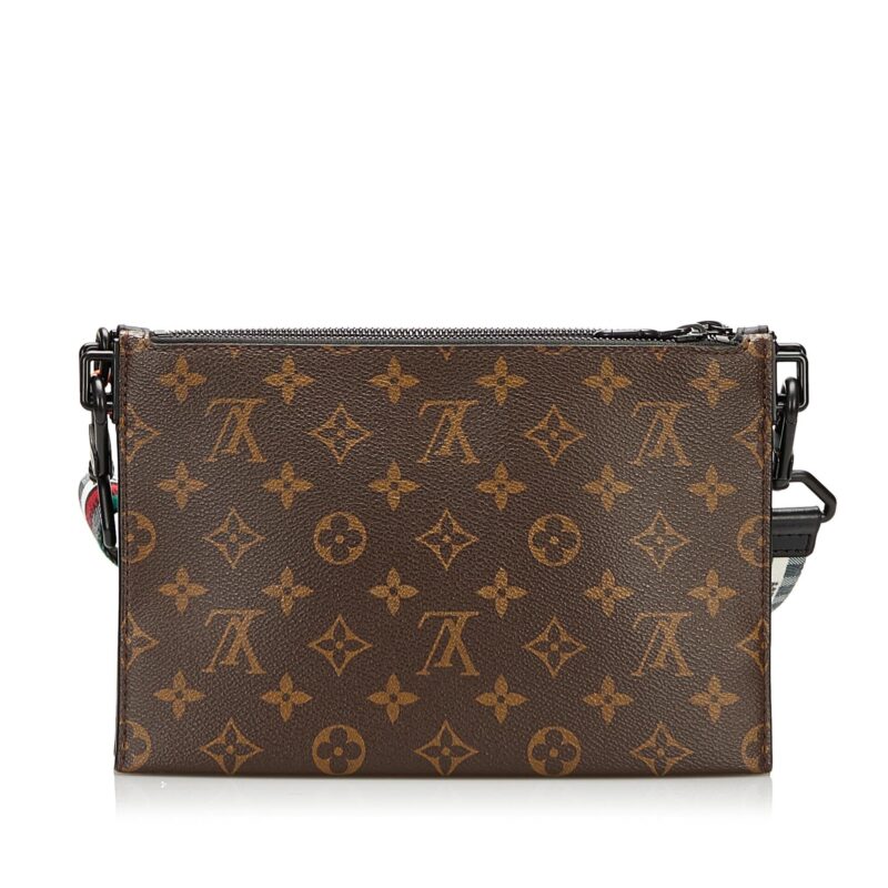 Louis Vuitton Monogram Trio Pouch NM (SHG-37664) AWE - Image 2