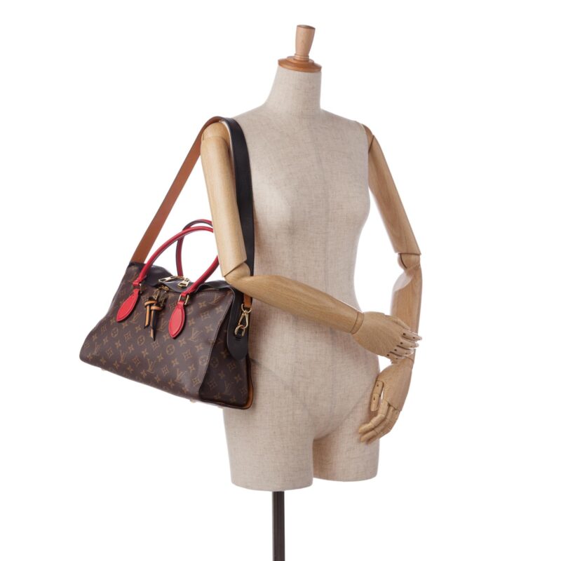 Louis Vuitton Monogram Tuileries Satchel (SHG-37040) AWE - Image 12