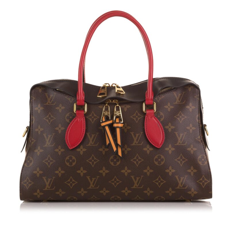Louis Vuitton Monogram Tuileries Satchel (SHG-37040) AWE - Image 13