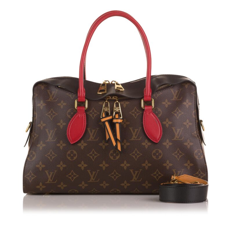Louis Vuitton Monogram Tuileries Satchel (SHG-37040) AWE - Image 4
