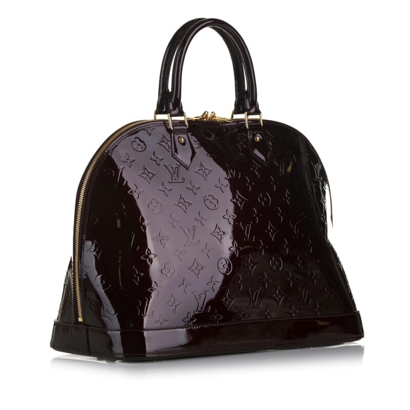 Louis Vuitton Monogram Vernis Alma GM (SHG-EQFJuw) AWE