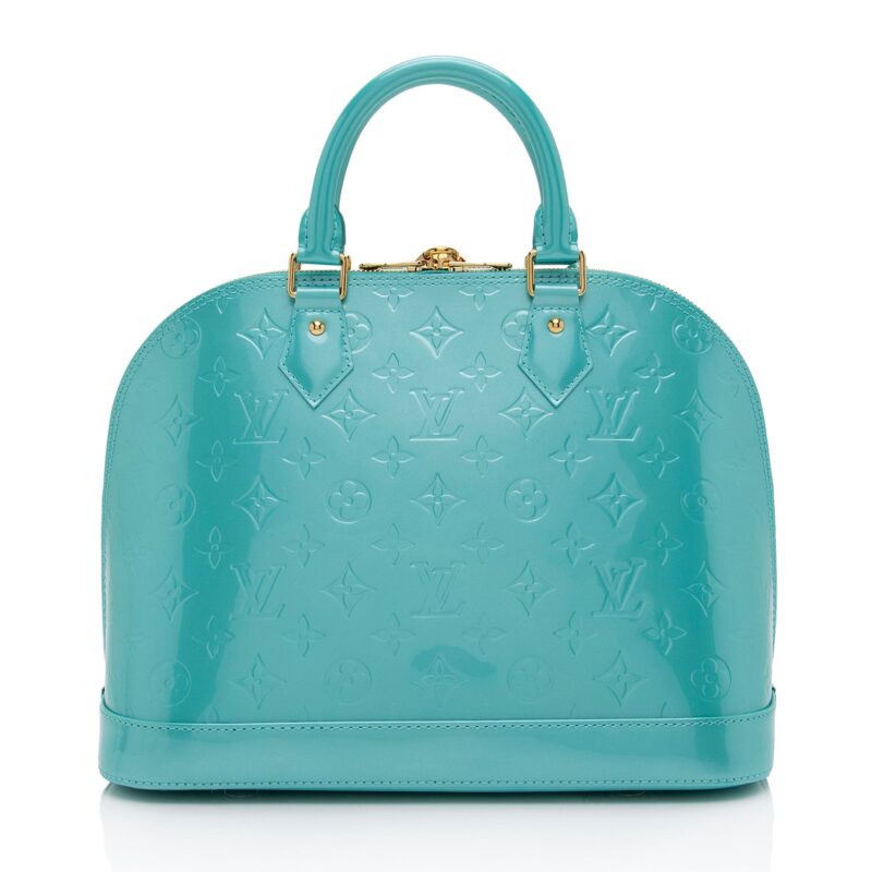 Louis Vuitton Monogram Vernis Alma PM Satchel (SHF-qtN90H) AWE - Image 2