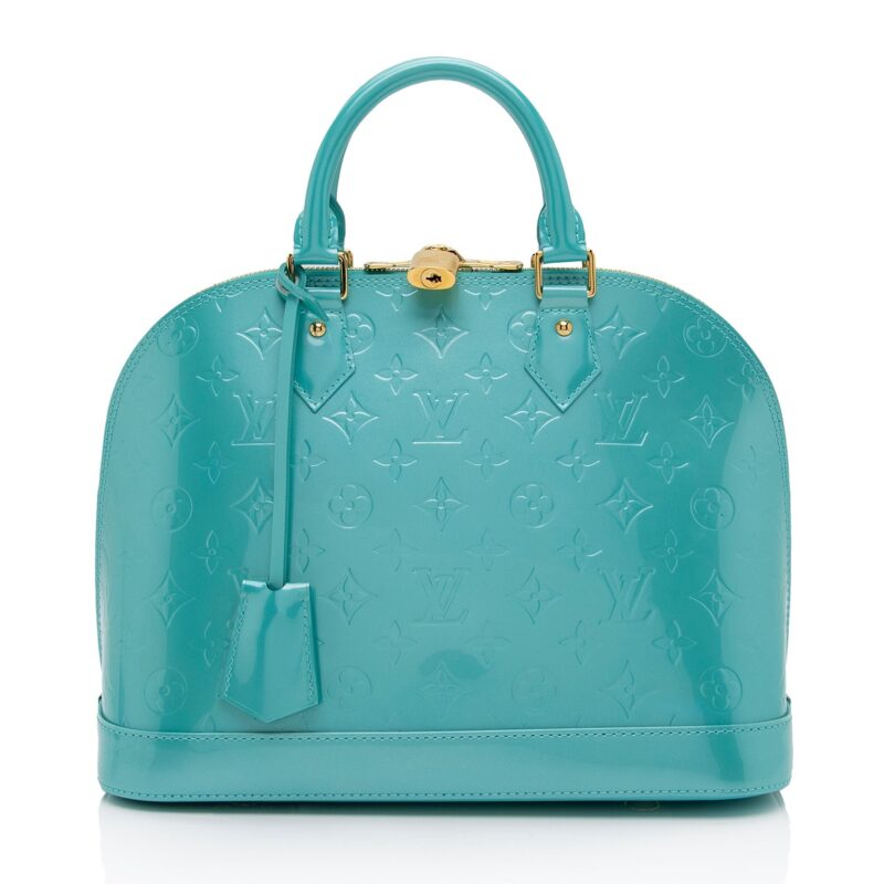 Louis Vuitton Monogram Vernis Alma PM Satchel (SHF-qtN90H) AWE - Image 11