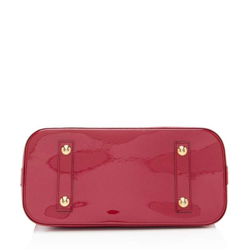 Louis Vuitton Monogram Vernis Alma PM Satchel (SHF-aJkS4O) AWE - Image 3
