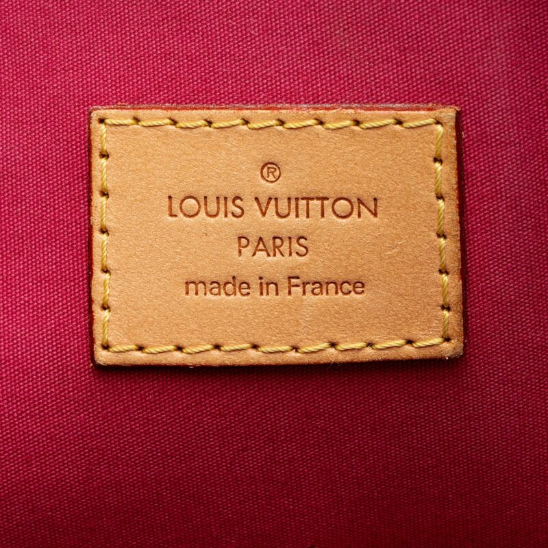 Louis Vuitton Monogram Vernis Alma PM Satchel (SHF-aJkS4O) AWE - Image 7