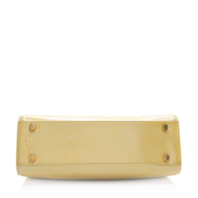 Louis Vuitton Monogram Vernis Brea MM Satchel (SHF-20211) AWE - Image 3