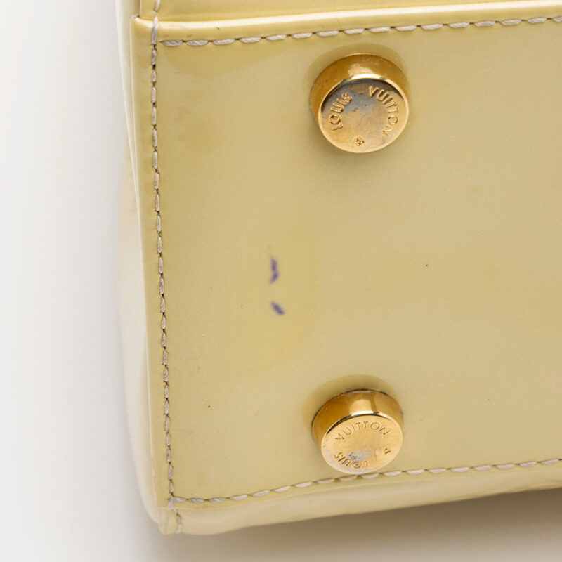 Louis Vuitton Monogram Vernis Brea MM Satchel (SHF-20211) AWE - Image 11
