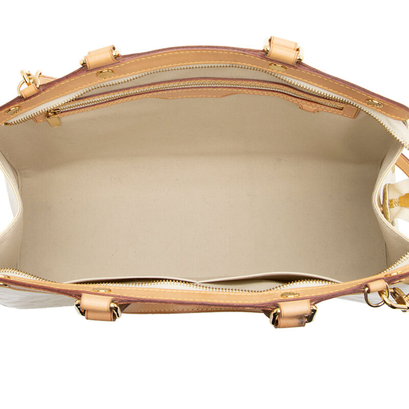 Louis Vuitton Monogram Vernis Brea MM Satchel (SHF-20211) AWE - Image 6