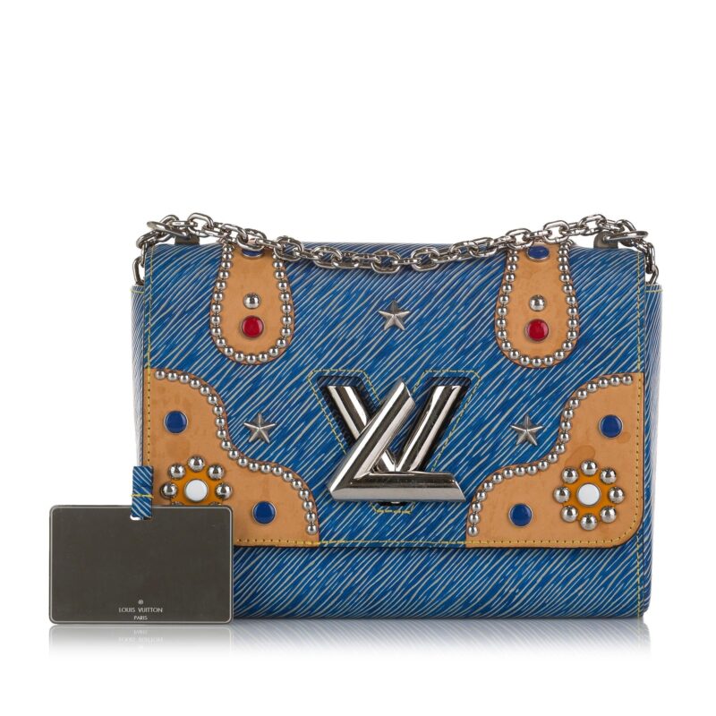 Louis Vuitton Studded Epi Twist MM (SHG-jFFShc) AWE - Image 4