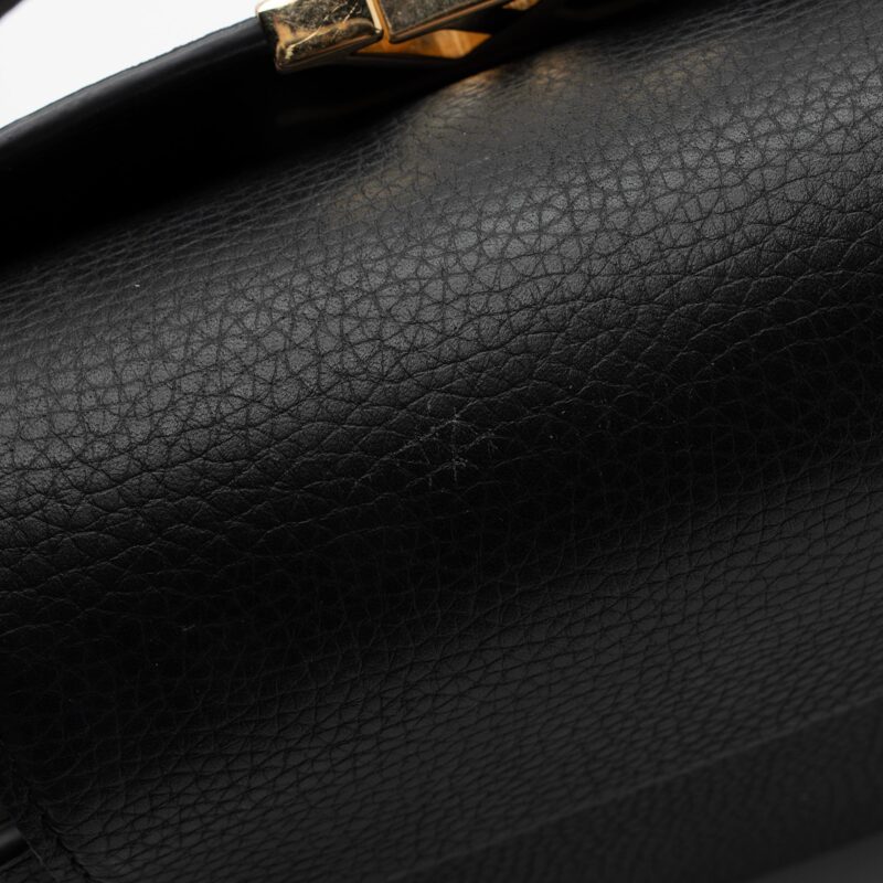 Louis Vuitton Taurillon Leather Sweet Brogues Capucines PM Bag (SHF-muGn5Y) AWE - Image 11