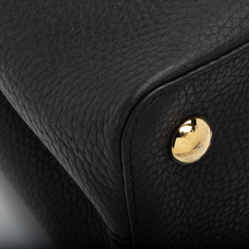 Louis Vuitton Taurillon Leather Sweet Brogues Capucines PM Bag (SHF-muGn5Y) AWE - Image 13