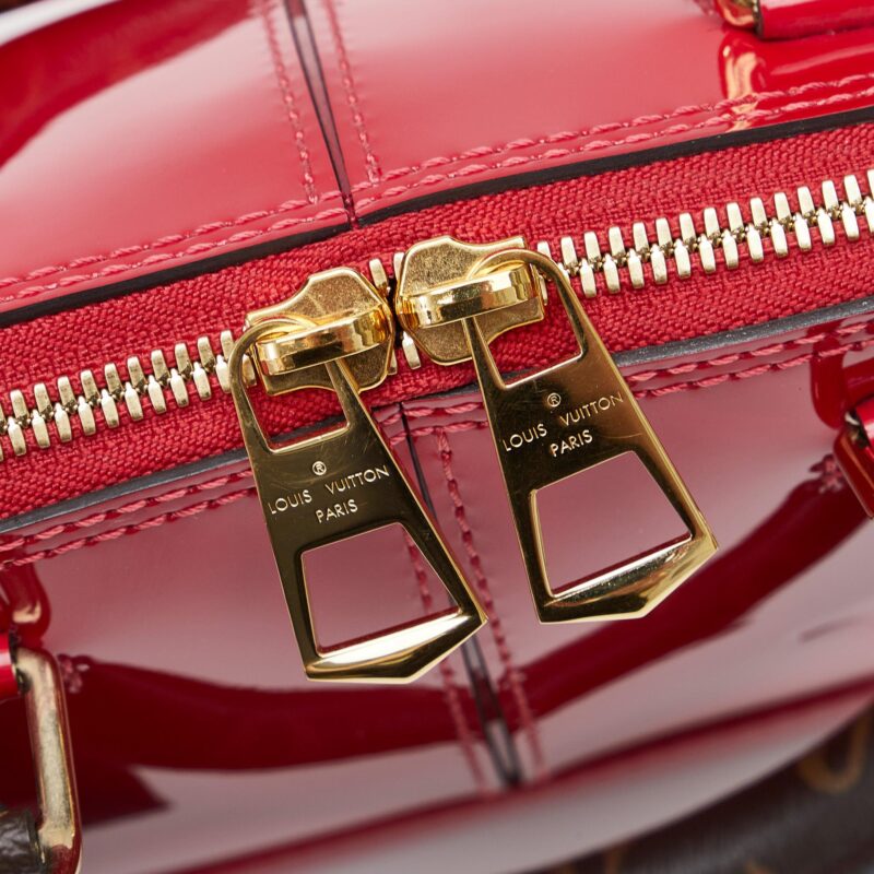 Louis Vuitton Vernis Miroir Alma BB (SHG-DqKjZo) AWE - Image 8
