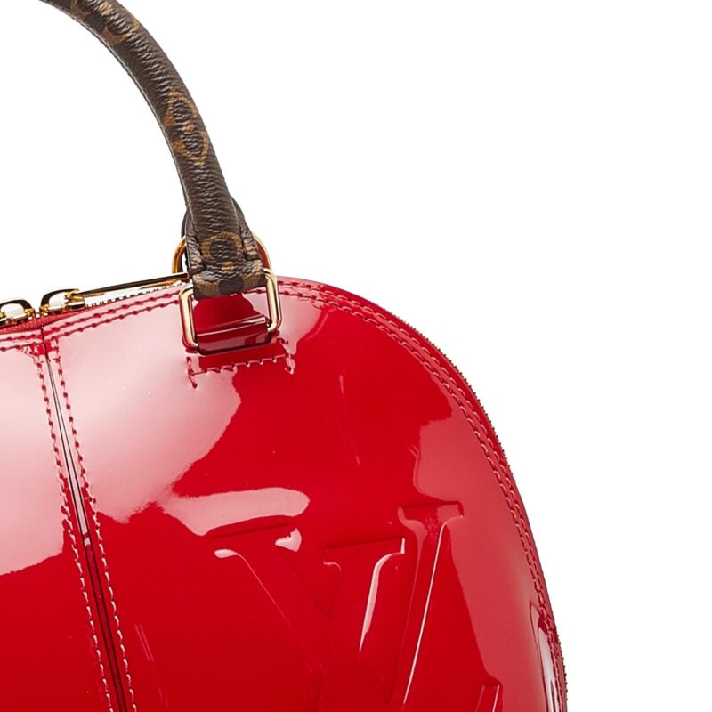 Louis Vuitton Vernis Miroir Alma BB (SHG-DqKjZo) AWE - Image 9