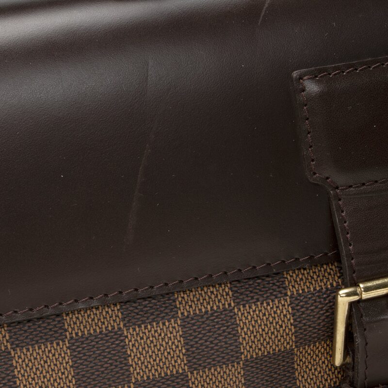 Louis Vuitton Vintage Damier Ebene West End PM Weekender (SHF-22297) AWE - Image 16