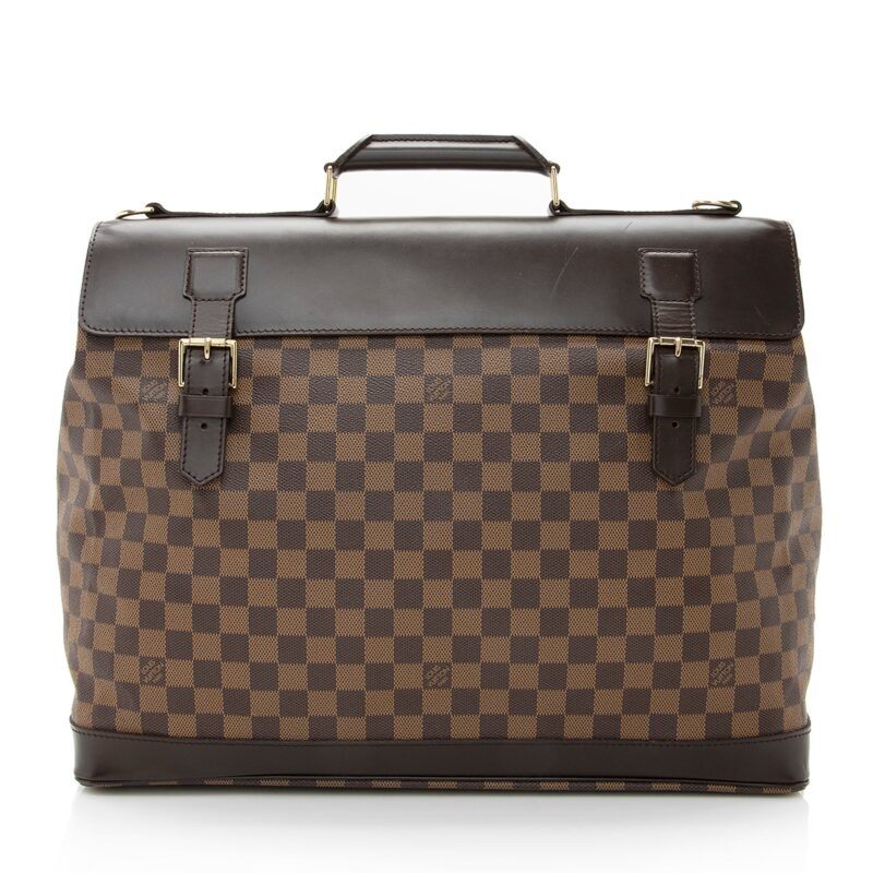 Louis Vuitton Vintage Damier Ebene West End PM Weekender (SHF-22297) AWE - Image 17